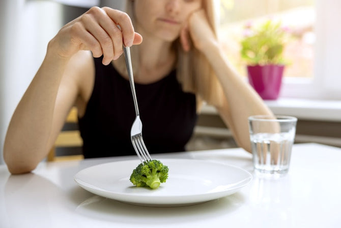 Can hair loss be caused by an eating disorder?