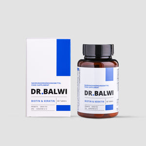 Dr. Balwi Biotin & Keratin Tablets – Deeply Nourish and Strengthen Your Hair