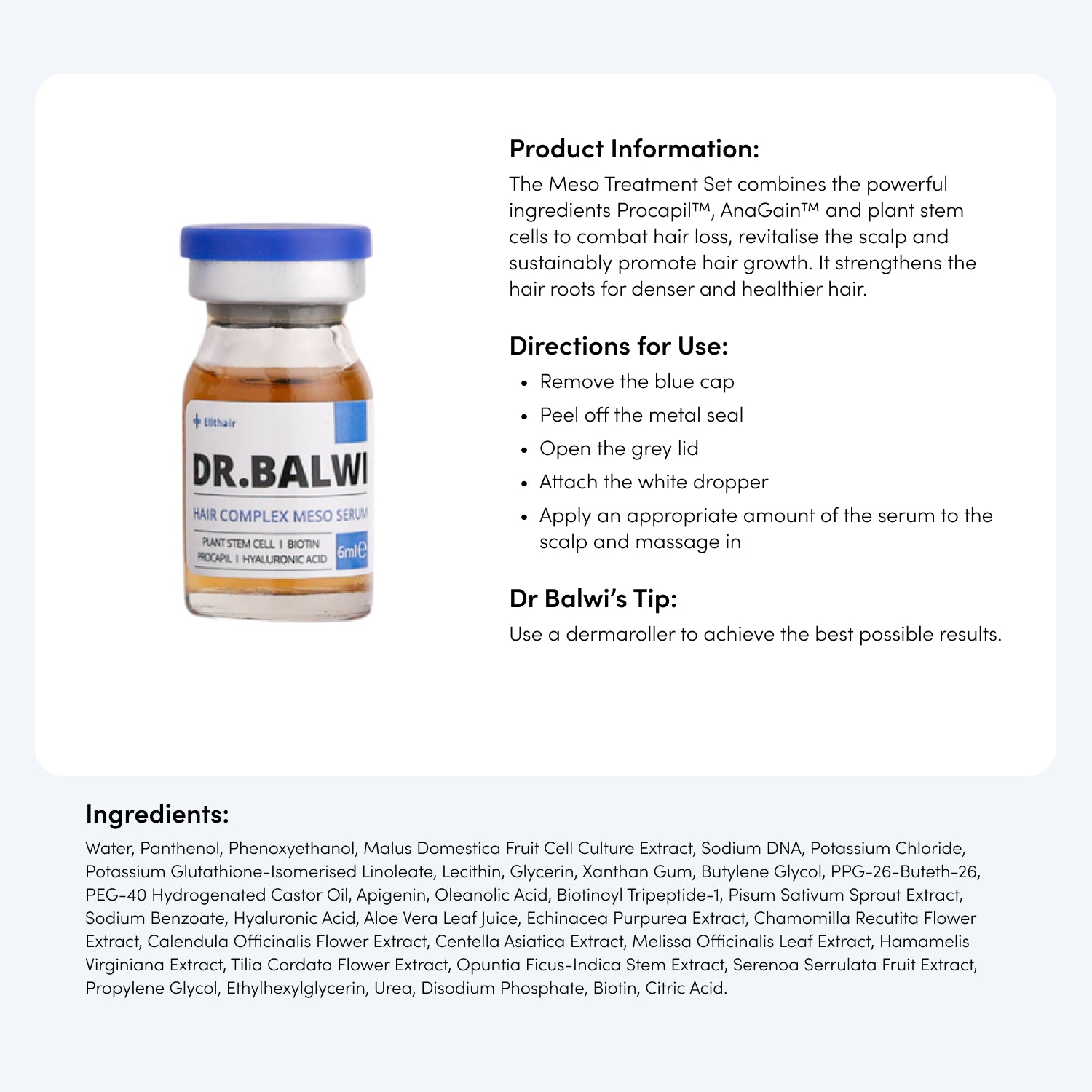 Dr. Balwi Hair Boost Set