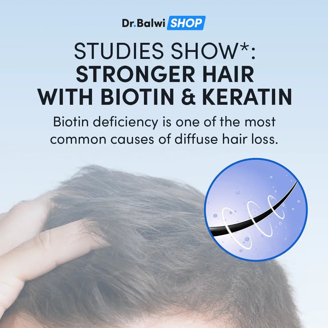 Dr. Balwi Biotin & Keratin Tablets