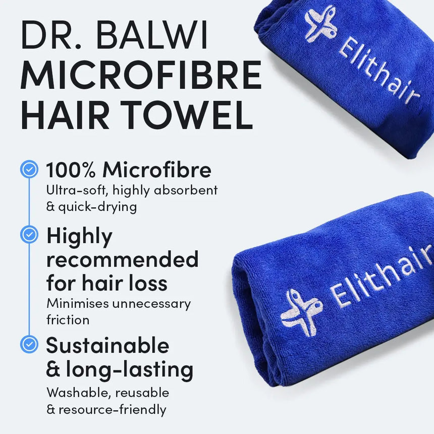 Microfiber head towel