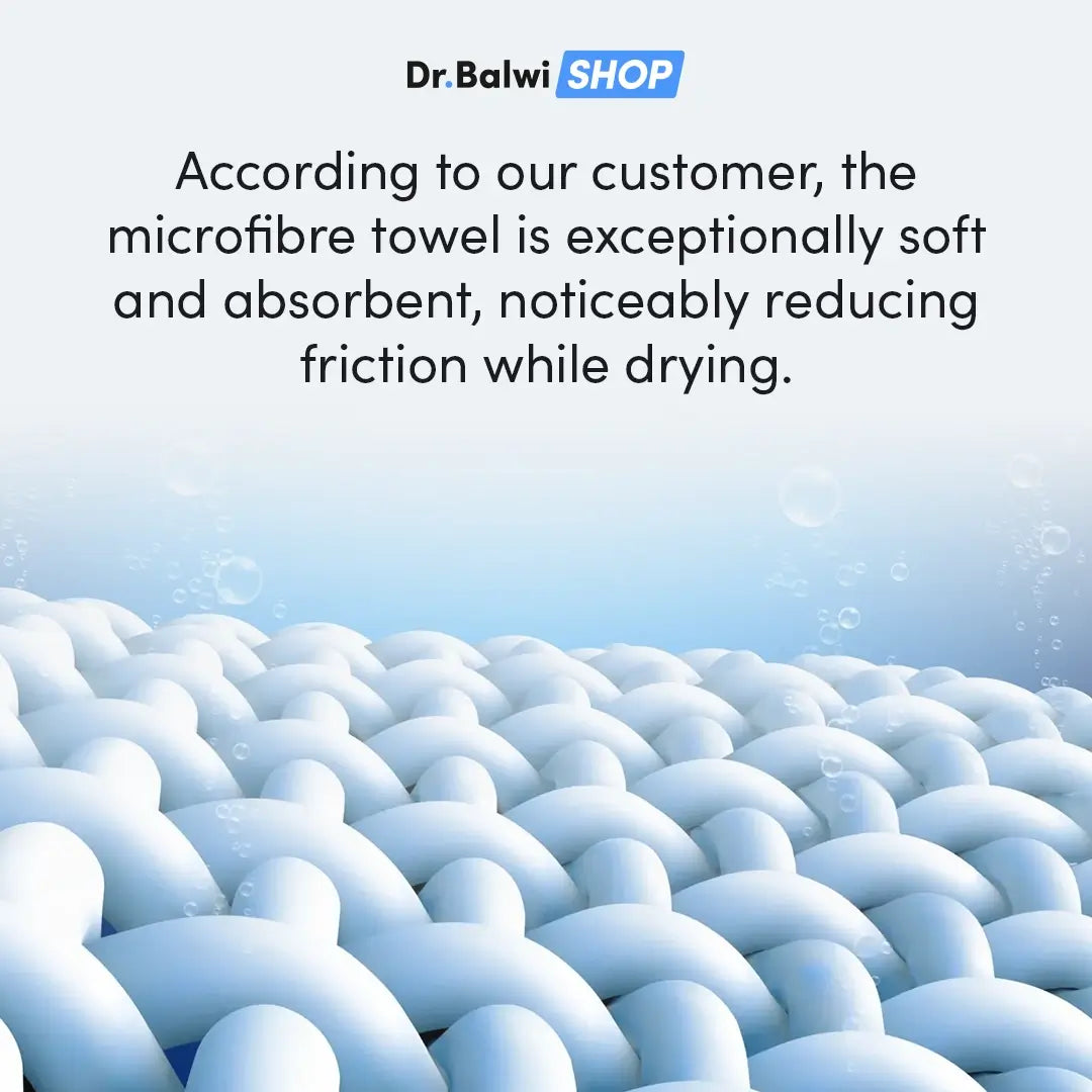 Microfiber head towel